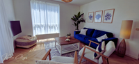 Living room @ Auckland by Kawatea-cottages